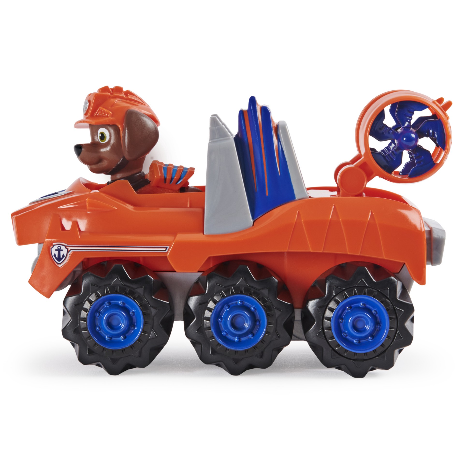slide 4 of 5, PAW Patrol, Dino Rescue Zuma''s Deluxe Rev Up Vehicle with Mystery Dinosaur Figure, 1 ct