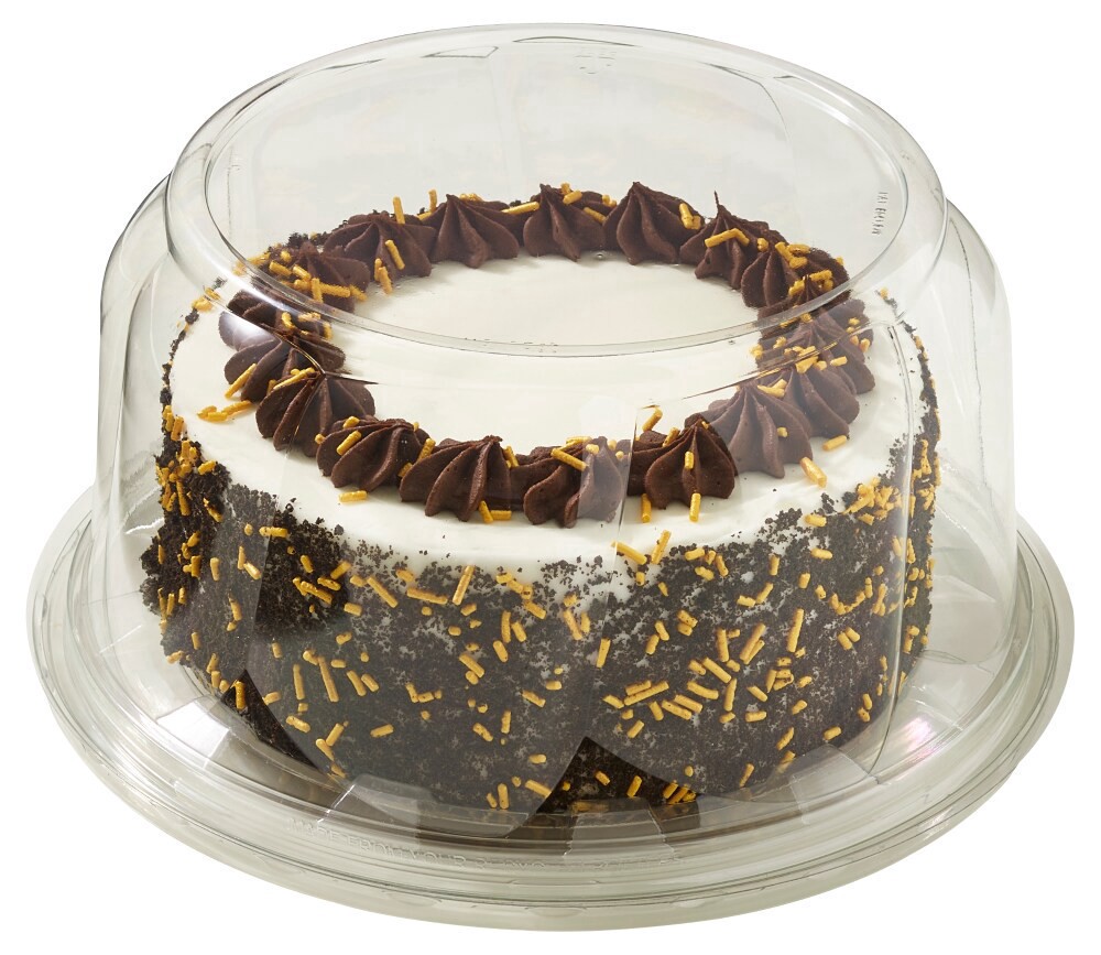 slide 3 of 3, Bakery Fresh Grad Cake, 6 in