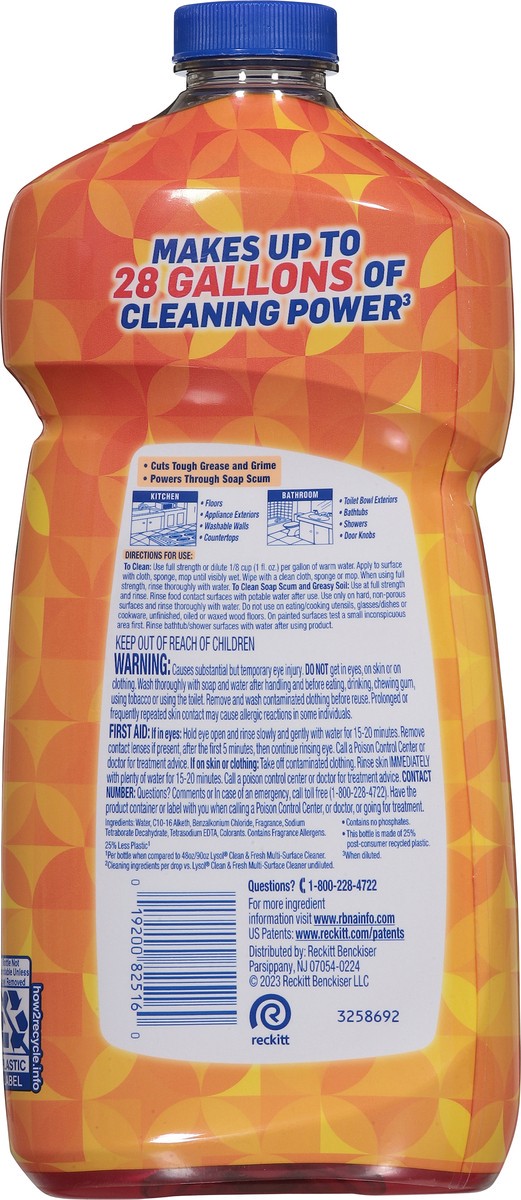 slide 10 of 12, Lysol Brand New Day Mango Hibiscus All Purpose Cleaner 28 Ounces, 28 oz