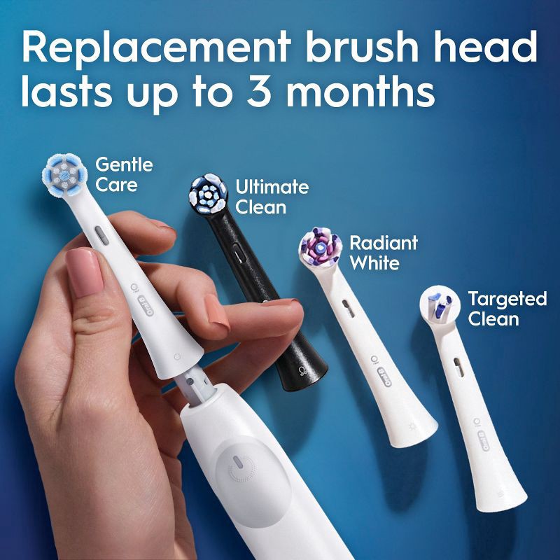 slide 10 of 15, Oral-B iO Series 2 Electric Toothbrush - White, 1 ct