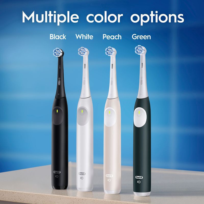 slide 3 of 15, Oral-B iO Series 2 Electric Toothbrush - White, 1 ct