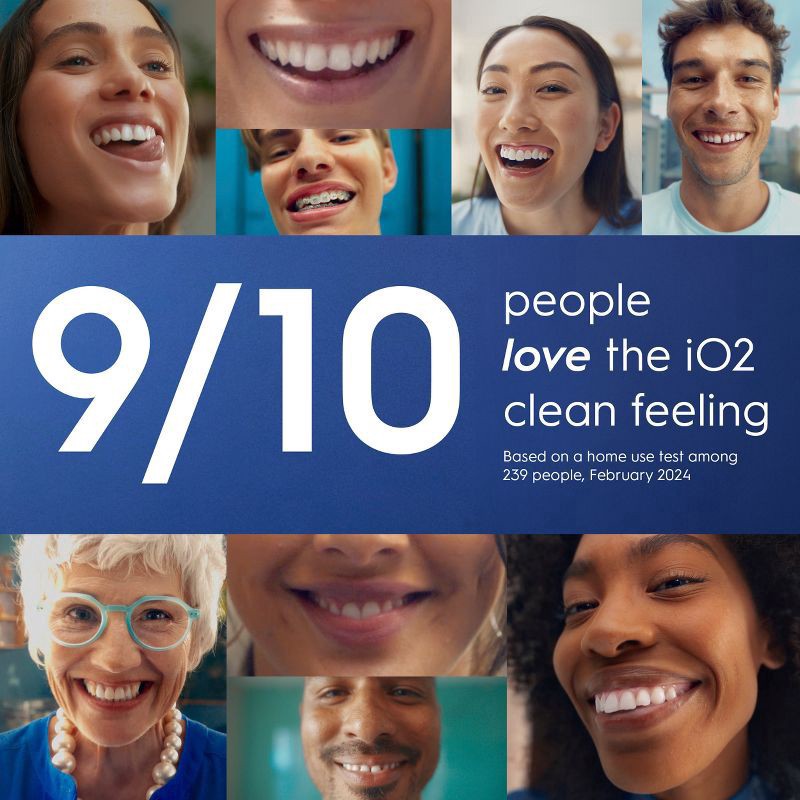 slide 9 of 15, Oral-B iO Series 2 Electric Toothbrush - White, 1 ct