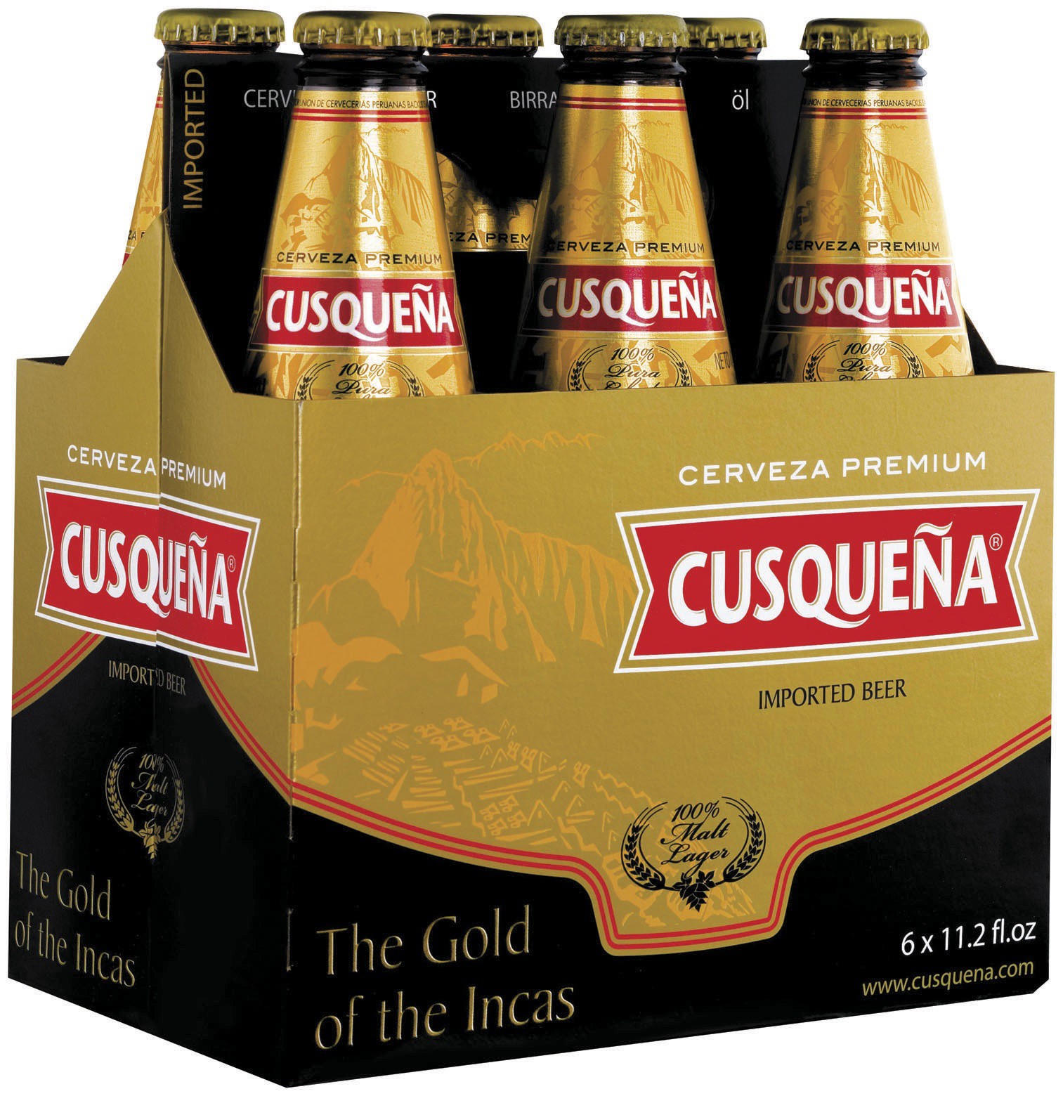 slide 2 of 2, Cusqueña Beer, 33 cl