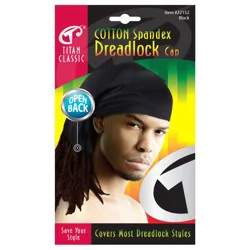 Titan Cotton Spandex Dreadlock Cap