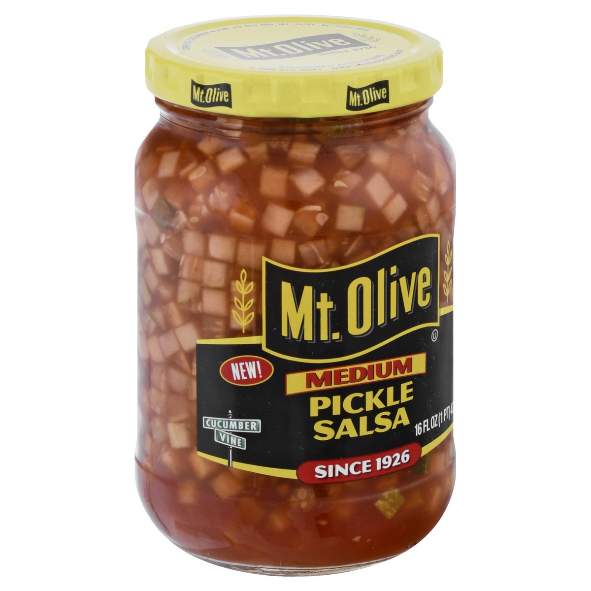 slide 4 of 9, Mt. Olive Medium Pickle Salsa 16 fl oz Jar, 16 oz