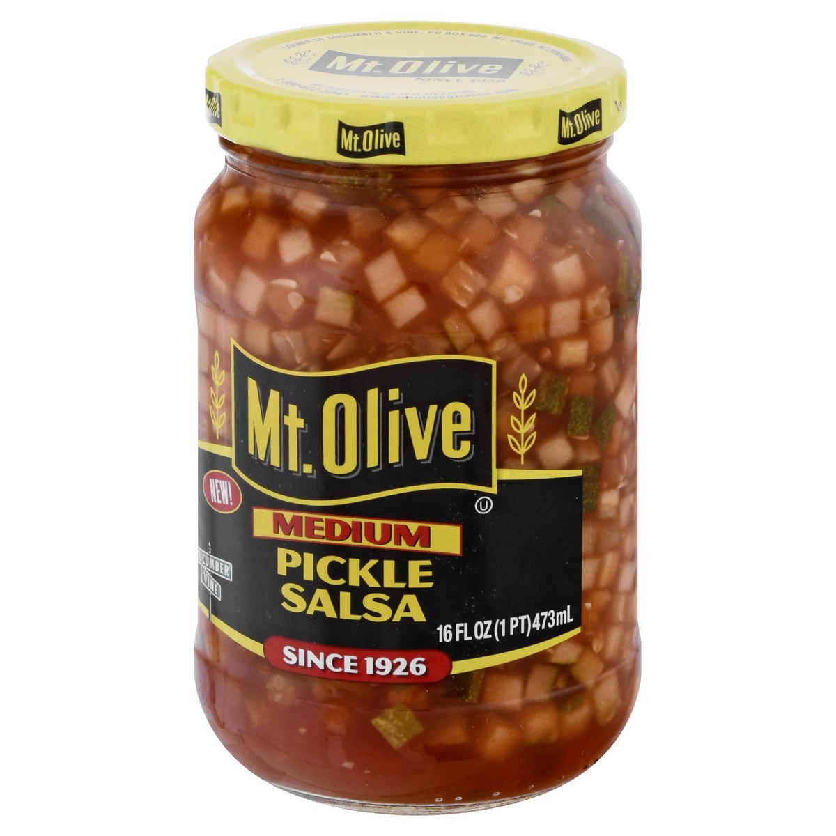 slide 7 of 9, Mt. Olive Medium Pickle Salsa 16 fl oz Jar, 16 oz