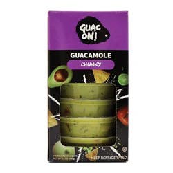 Guac On! Chunky Guacamole Mini Cups - 6 ct