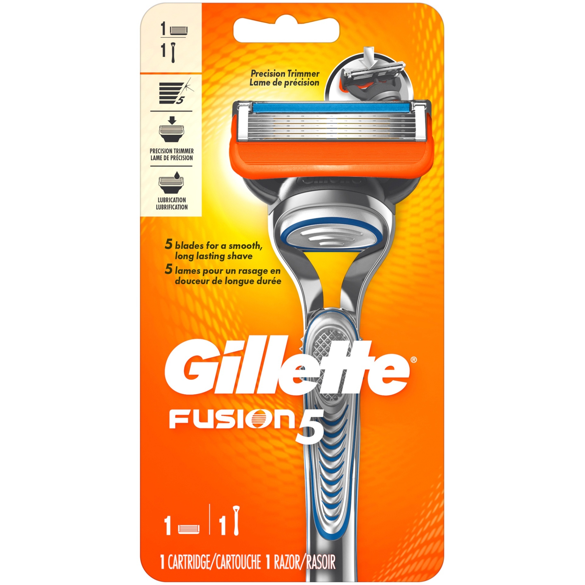 slide 1 of 1, Fusion5 Mens Razor, 