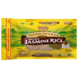 Golden Star Brown Prime Grade Jasmine Rice - 28 oz