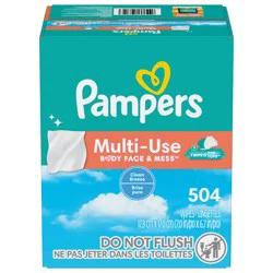 Pampers Express Frsh Blm Scent Wipes