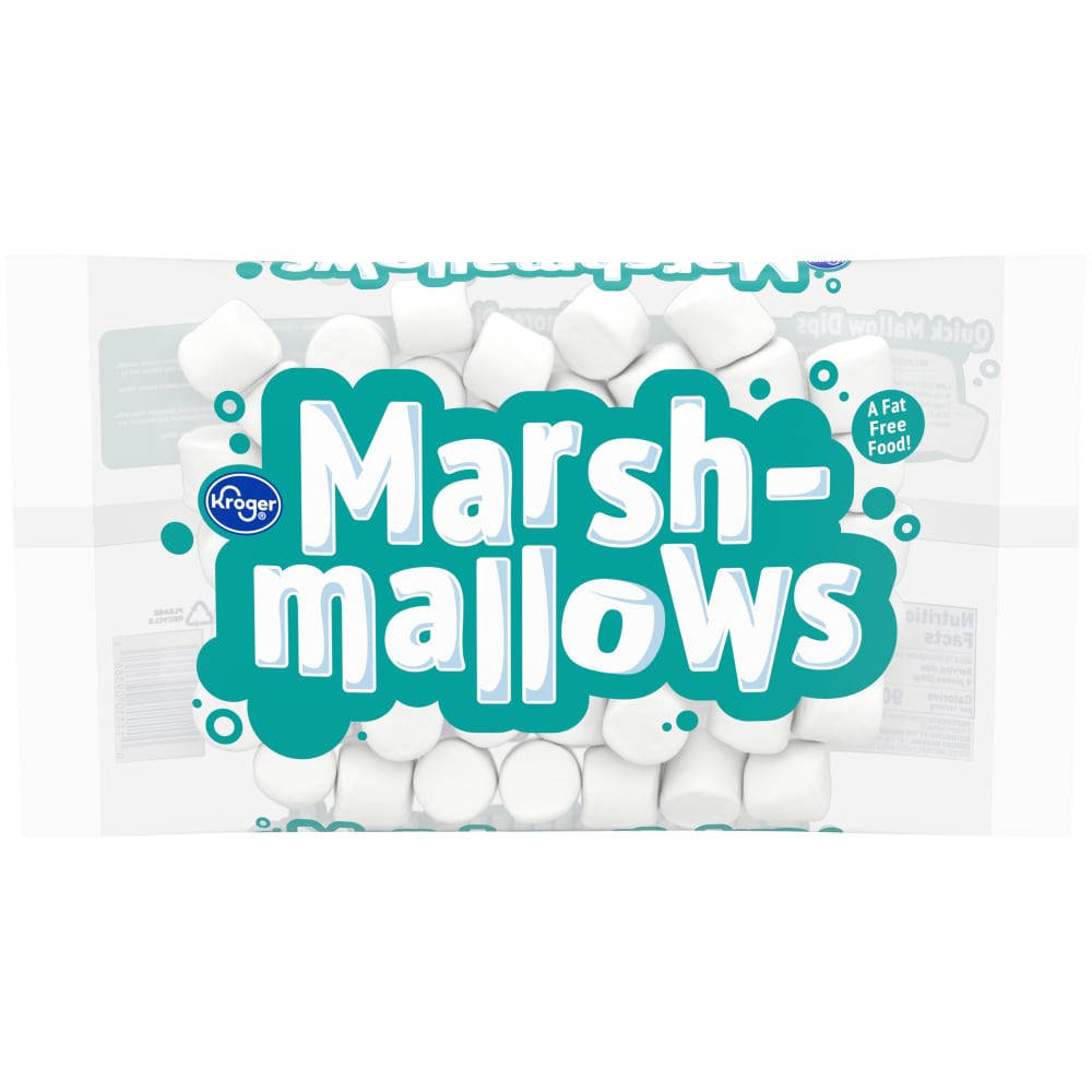 slide 1 of 2, Kroger Marshmallows Regular, 10 oz