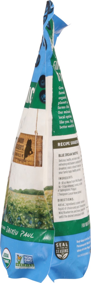 slide 8 of 12, Seal the Seasons Organic Maine Wild Blueberries 32 oz, 1 ct