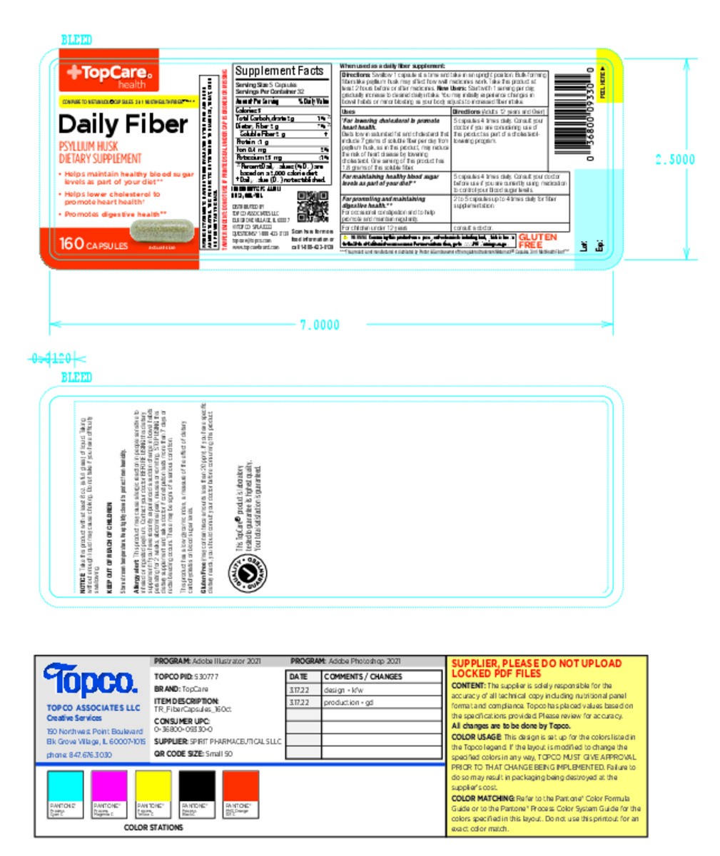 slide 6 of 15, TopCare Health Daily Fiber 160 Capsules, 160 ct