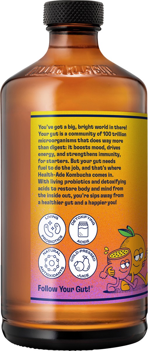 slide 3 of 4, Health-Ade Health Ade Kombucha 16oz - Passionfruit Tangerine, 16 fl oz