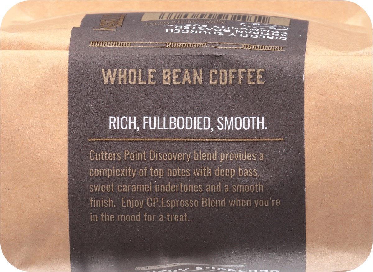 slide 8 of 9, Cutters Point Coffee Co. Discovery Whole Bean Coff - 12 oz, 12 oz