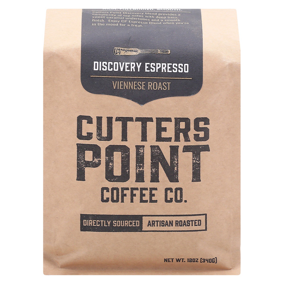 slide 1 of 9, Cutters Point Coffee Co. Discovery Whole Bean Coff - 12 oz, 12 oz