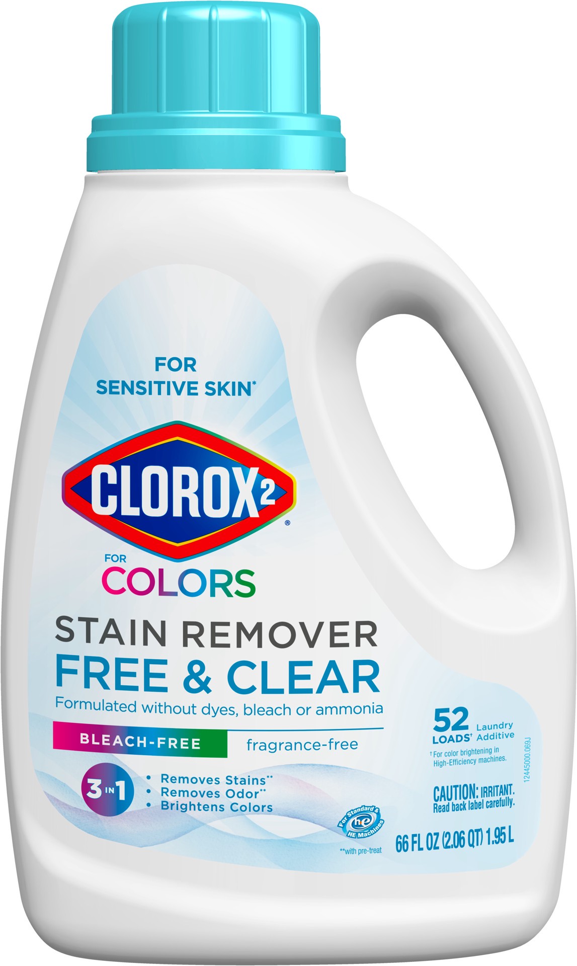 slide 1 of 7, Clorox 2 Free & Clear Laundry Additive for Colors 66 fl oz, 66 fl oz