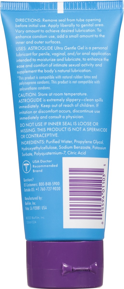 slide 9 of 10, Astroglide Personal Ultra Gentle Sensitive Skin 3Oz, 1 ct