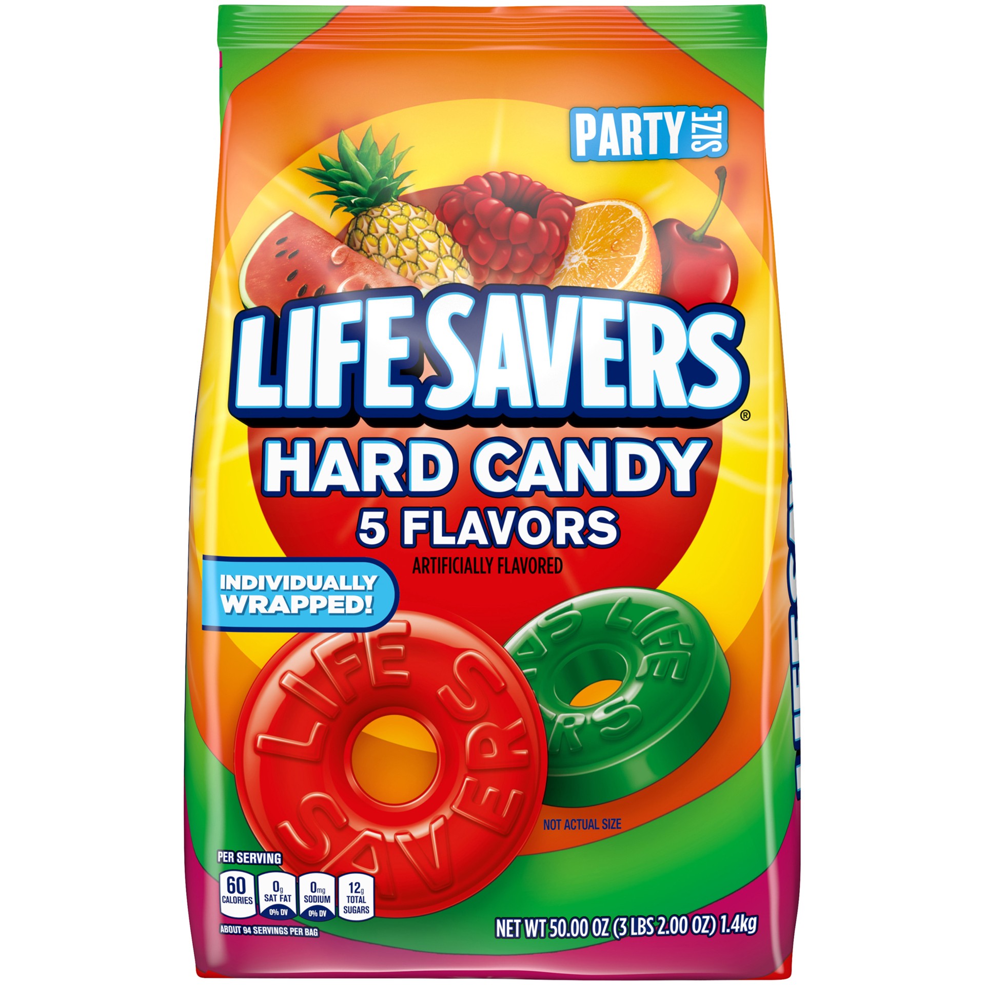 slide 1 of 5, Life Savers Hard Candy, 50 oz