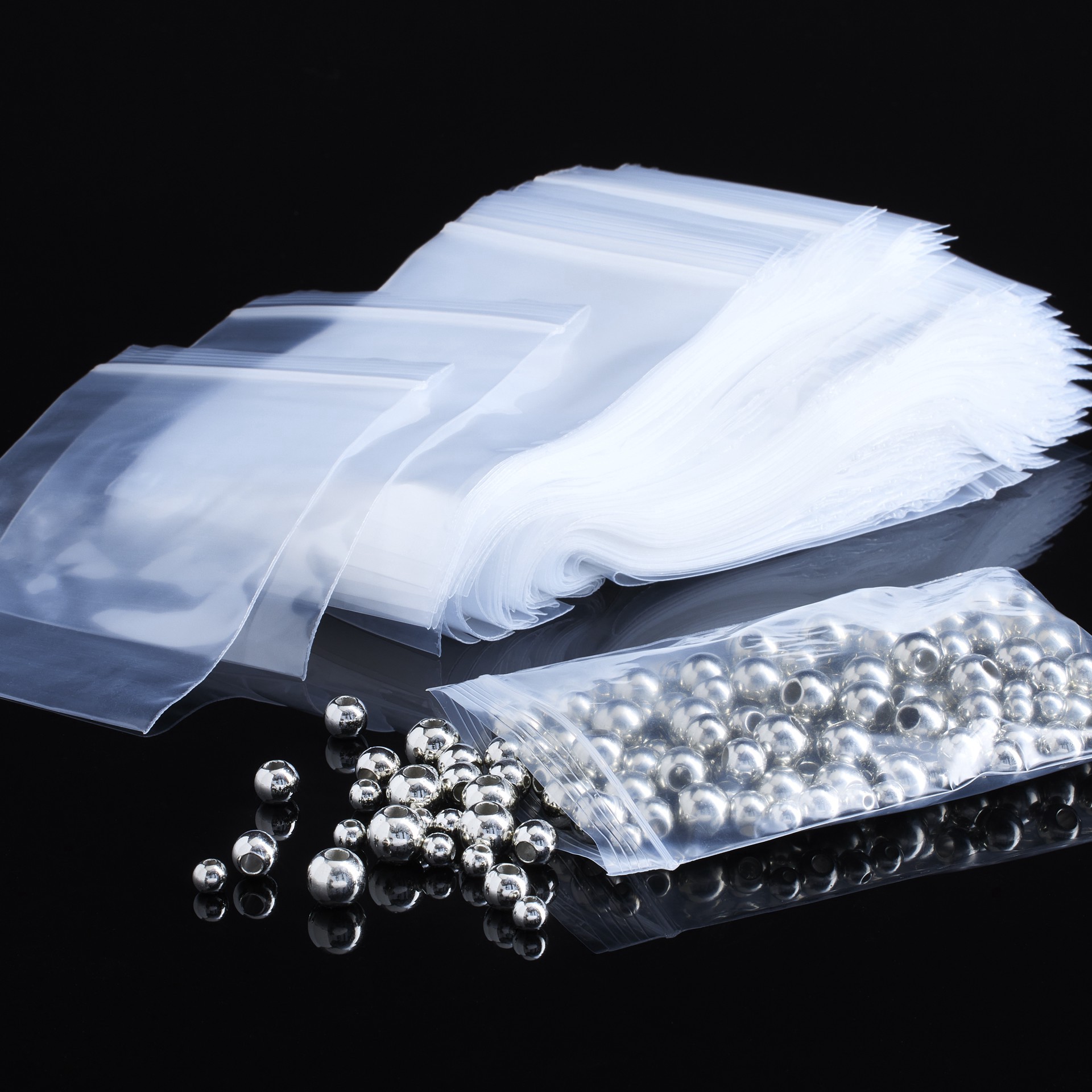 slide 2 of 2, Clear Resealable Bags By Bead Landing, 3" X 4", 3 in x 4 in