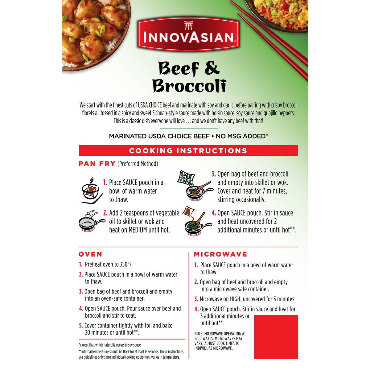 slide 3 of 15, Innovasian Cuisine Spicy Beef & Broccoli, 18 oz