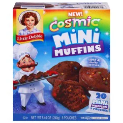 Little Debbie Snack Cakes, Little Debbie Family Pack Mini Muffins (Cosmic)