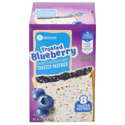 Se Grocers Frosted Blueberry Toaster Pastries 8 Ct