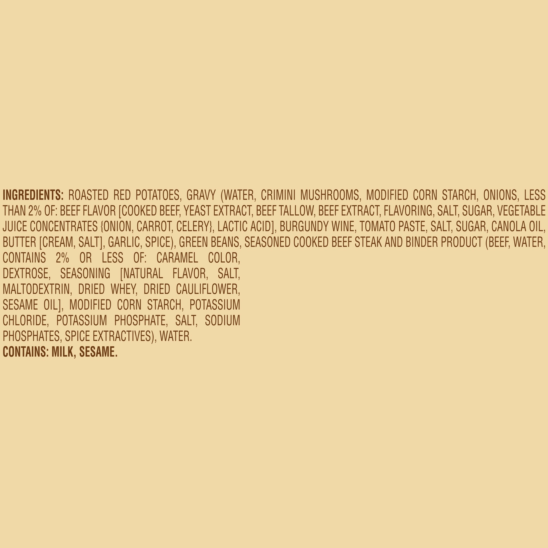 slide 4 of 5, Marie Callender's Steak & Roasted Potatoes 11.9 oz, 11.9 oz