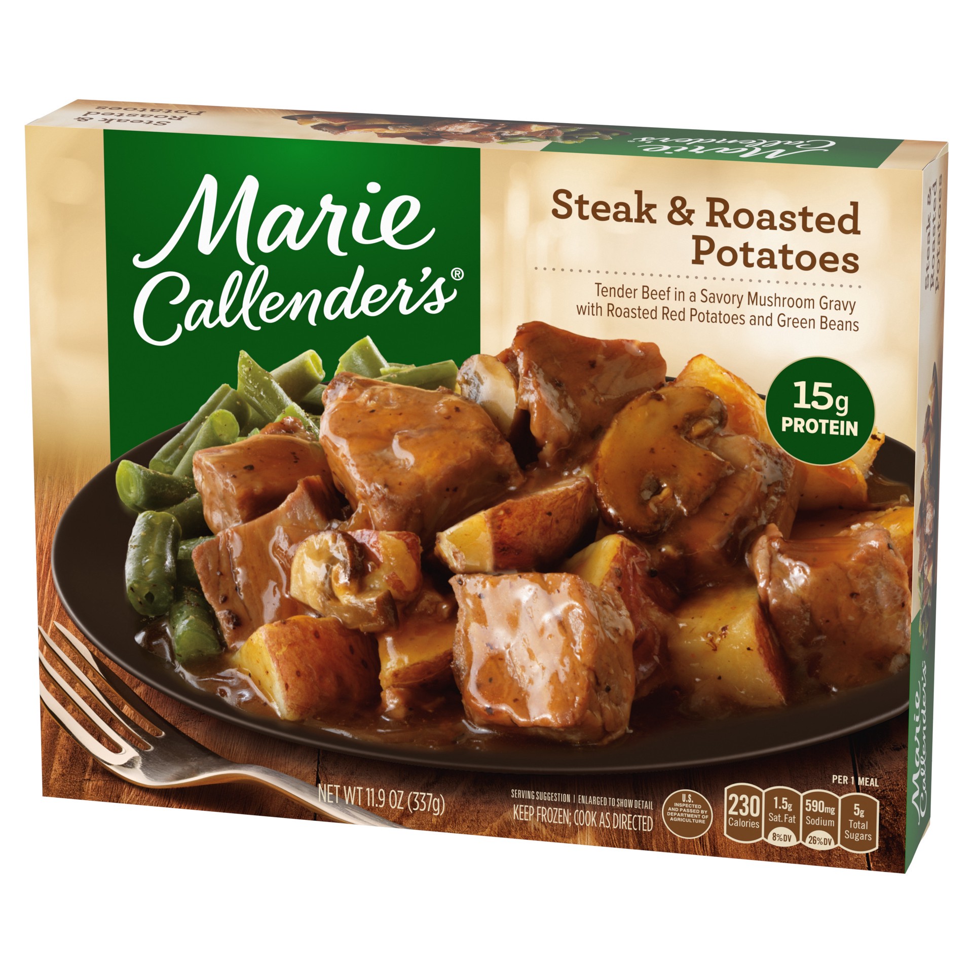 slide 5 of 5, Marie Callender's Steak & Roasted Potatoes 11.9 oz, 11.9 oz