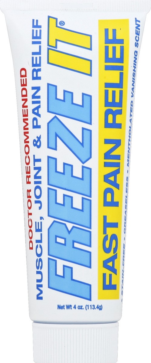 slide 2 of 2, Freeze It Pain Relief 4 oz, 4 oz