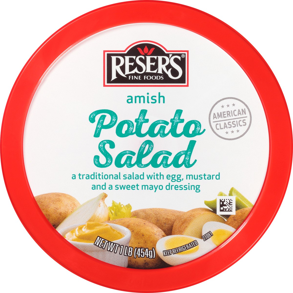 slide 4 of 7, Reser's Potato Salad, 1 lb