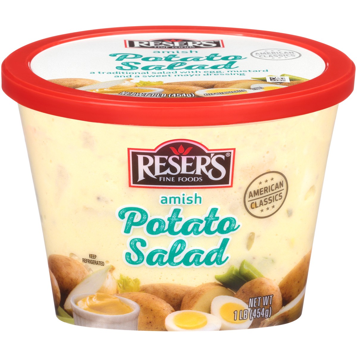 slide 1 of 7, Reser's Potato Salad, 1 lb