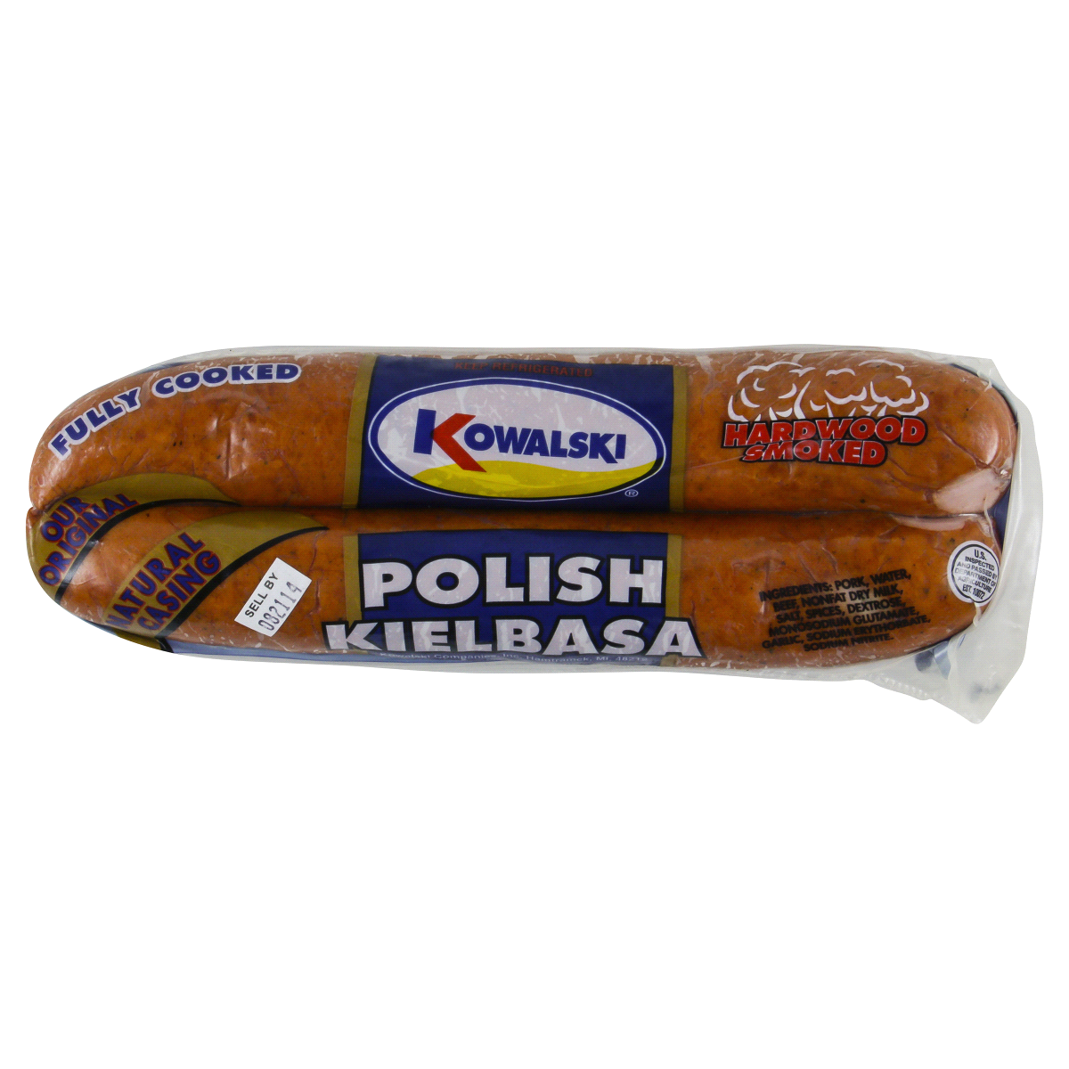 slide 1 of 2, Kowalski Polish Kielbasa, 16 oz, 16 oz