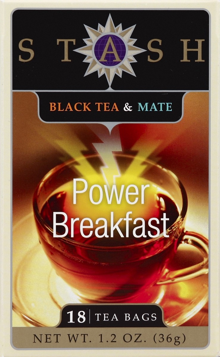 slide 4 of 5, Stash Power Breakfast Black Tea & Mate - 18 ct, 18 ct