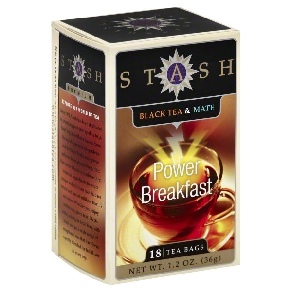 slide 1 of 5, Stash Power Breakfast Black Tea & Mate - 18 ct, 18 ct