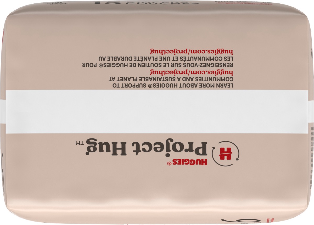slide 6 of 11, Huggies Skin Essentials Baby Diapers, Size 6 (35+ lbs), 15 Ct, 15 ct