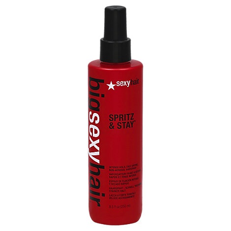 slide 1 of 1, Big Sexy Hair Spritz & Stay Hairspray Non-Aerosol Intense Hold Fast Drying, 8.5 fl oz