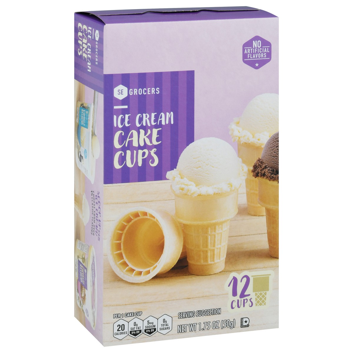 slide 2 of 15, SE Grocers Ice Cream Cake Cups - 12 CT, 12 ct