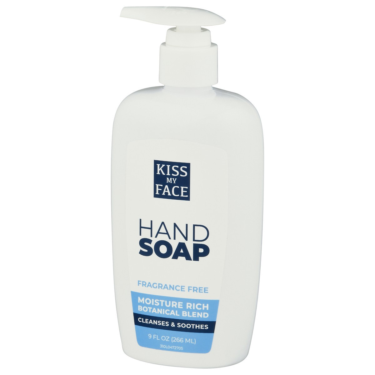 slide 10 of 10, Kiss My Face Fragrance Free Hand Soap 9 fl oz Pump, 9 fl oz