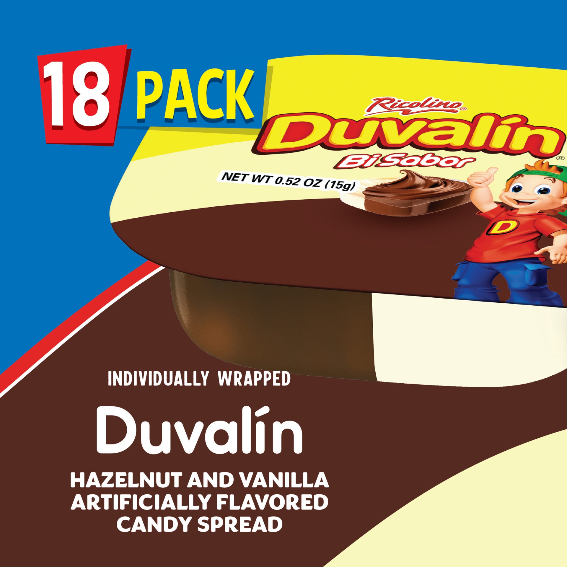slide 2 of 5, Duvalin Hazelnut Vanilla Candy, 9.52 oz
