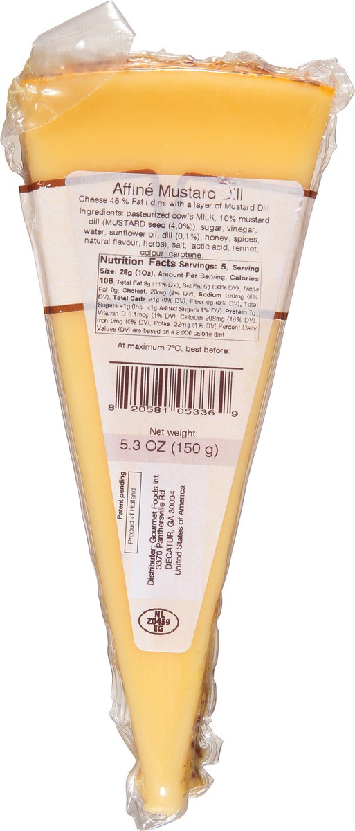 slide 2 of 9, Wyngaard Affine Mustard Dill Cheese 5.3 oz, 5.3 oz