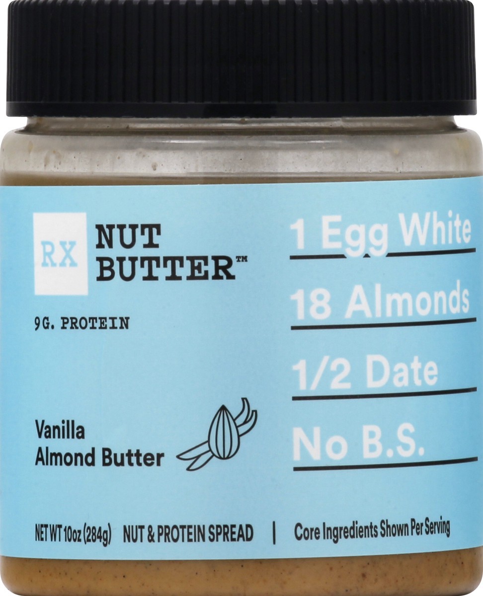 slide 2 of 9, RXBAR RX Nut Butter Vanilla Almond Butter, 10 oz