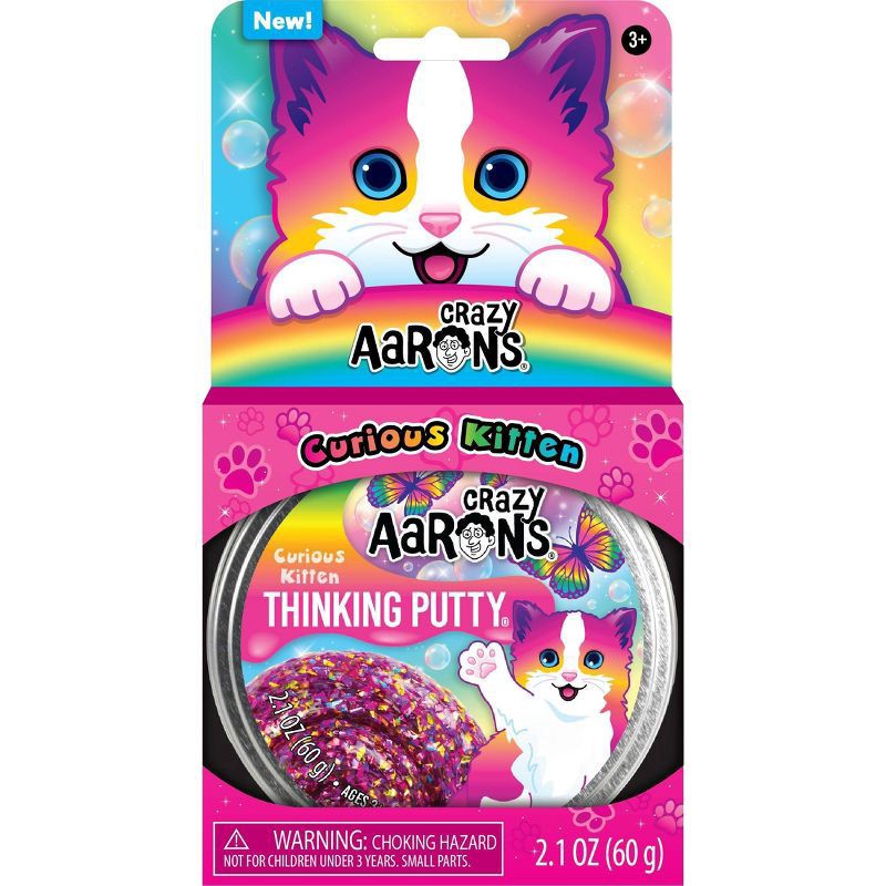 slide 1 of 1, Crazy Aaron's Curious Kitten, 1 ct