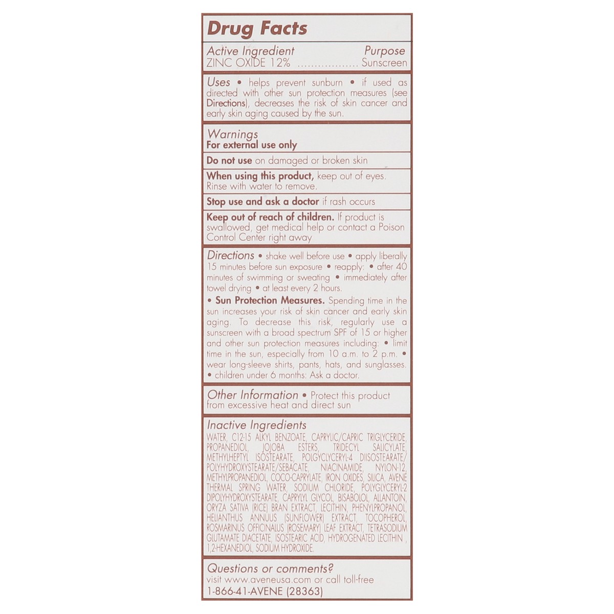 slide 14 of 14, Avène Broad Spectrum SPF 50+ Face Mineral Multi-Defense Tinted Sunscreen Fluid 1.7 fl oz, 1.7 fl oz