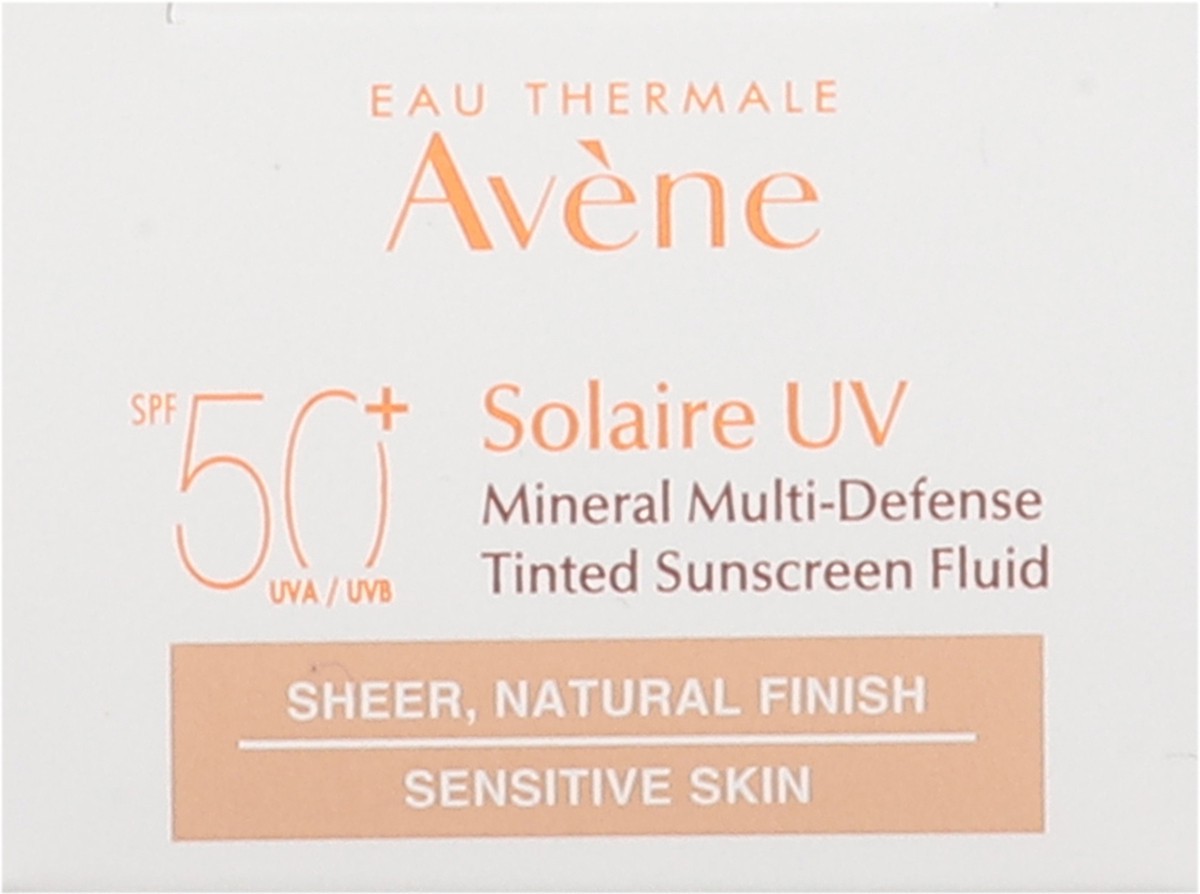slide 5 of 14, Avène Broad Spectrum SPF 50+ Face Mineral Multi-Defense Tinted Sunscreen Fluid 1.7 fl oz, 1.7 fl oz