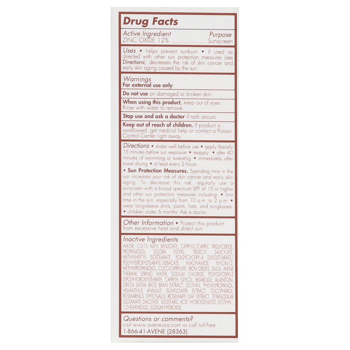 slide 8 of 14, Avène Broad Spectrum SPF 50+ Face Mineral Multi-Defense Tinted Sunscreen Fluid 1.7 fl oz, 1.7 fl oz