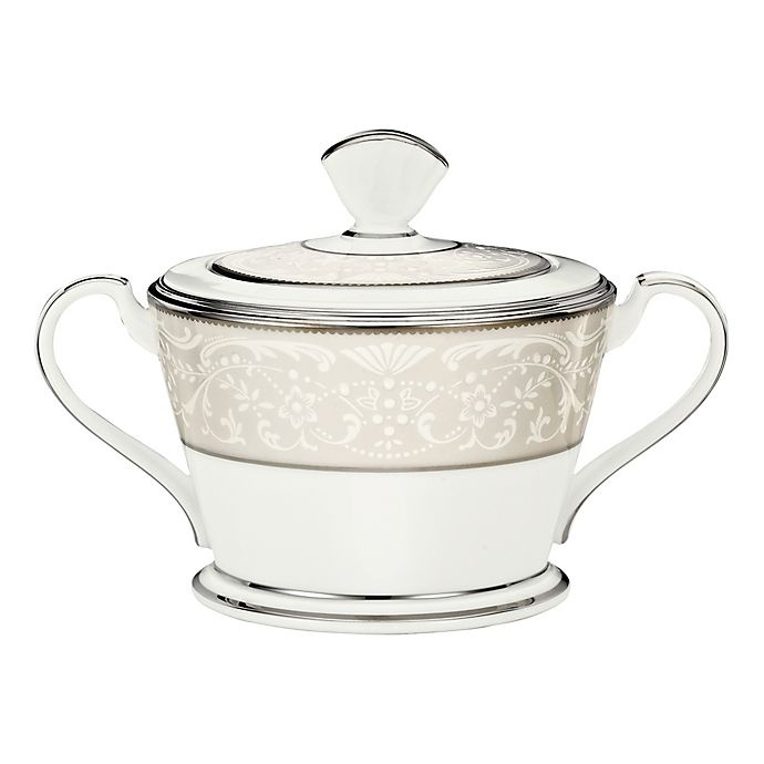 slide 1 of 1, Noritake Silver Palace Covered Sugar Bowl, 1 ct