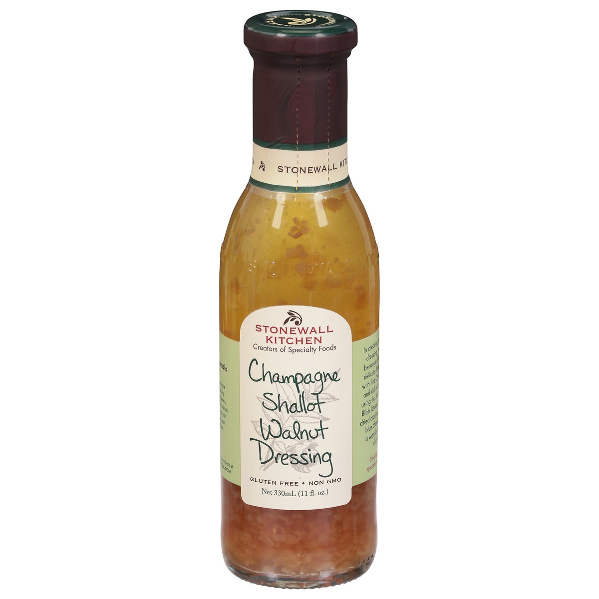 slide 1 of 12, Stonewall Kitchen Champagne Shallot Walnut Dressing 11 fl oz, 11 fl oz