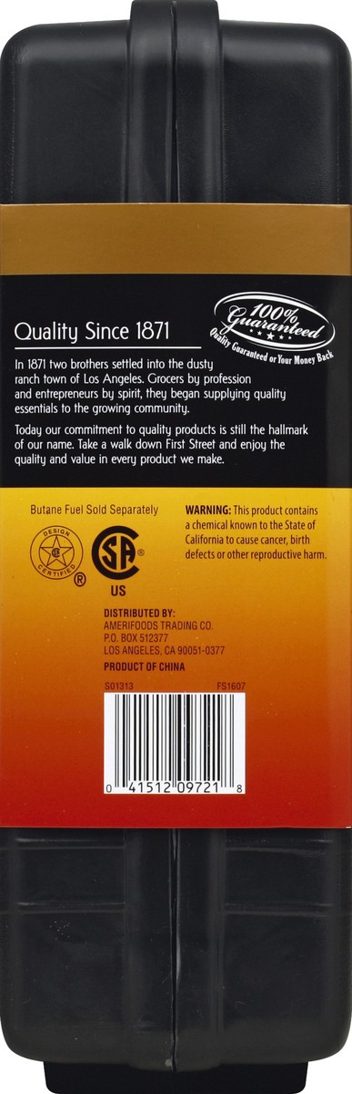 slide 4 of 6, First Street Butane Stove, 1 ct