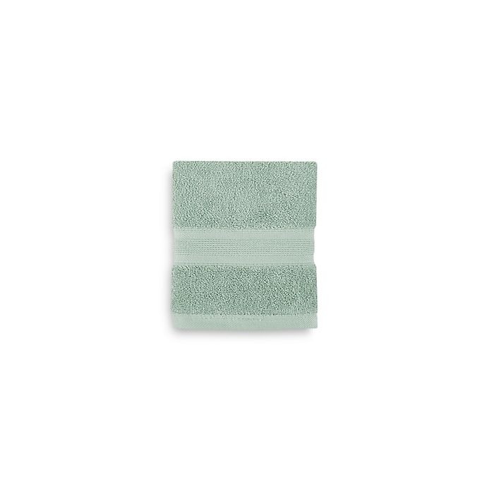 slide 1 of 15, Wamsutta Icon PimaCott Washcloth - Sea, 1 ct